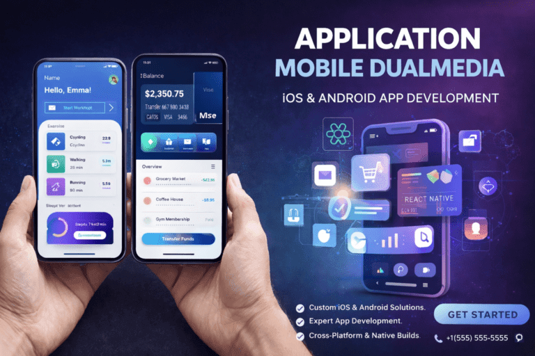 application mobile dualmedia