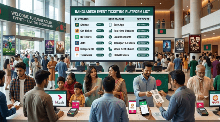 bangladesh event ticketing platform list get ticket