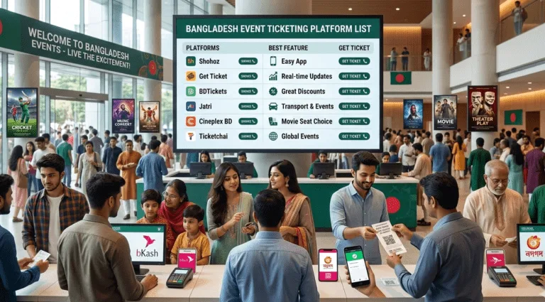 bangladesh event ticketing platform list get ticket