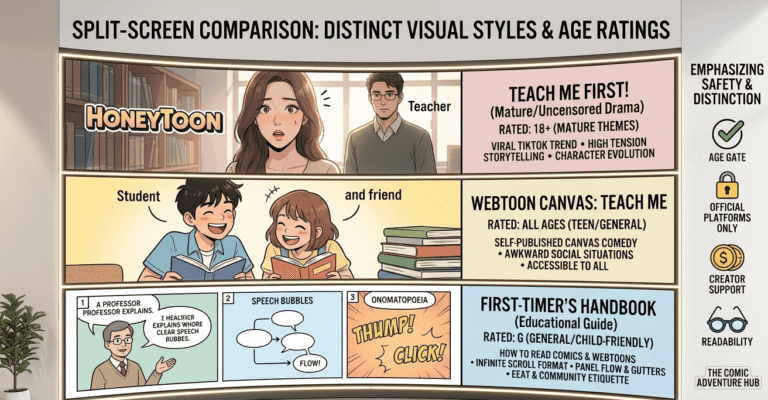 teach me first comic