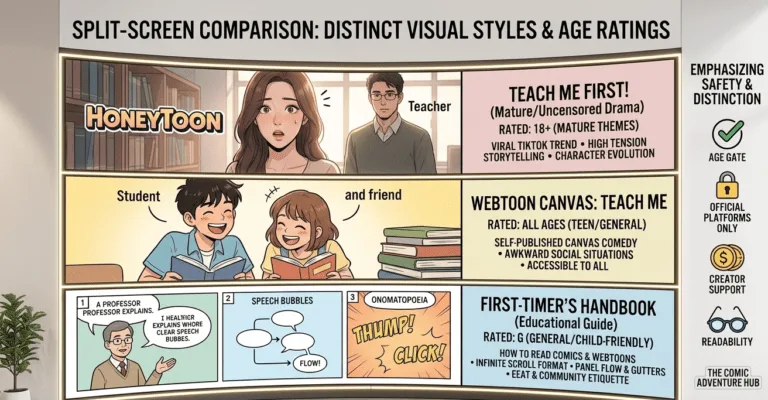 teach me first comic