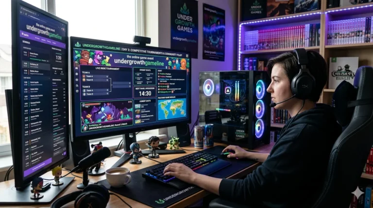 the online game event undergrowthgameline