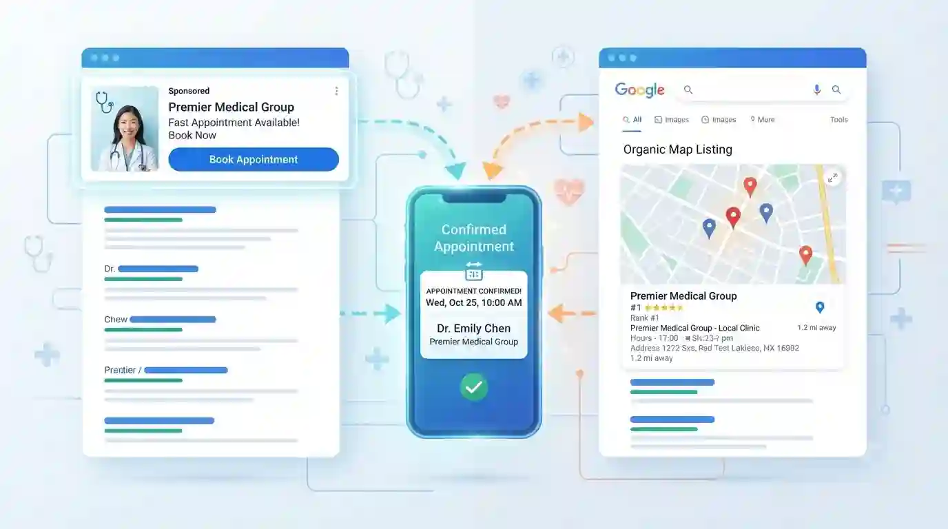 google ads for doctors seo outline