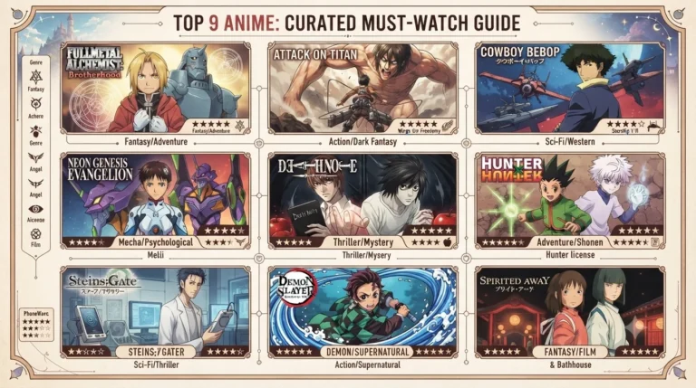 9 anime
