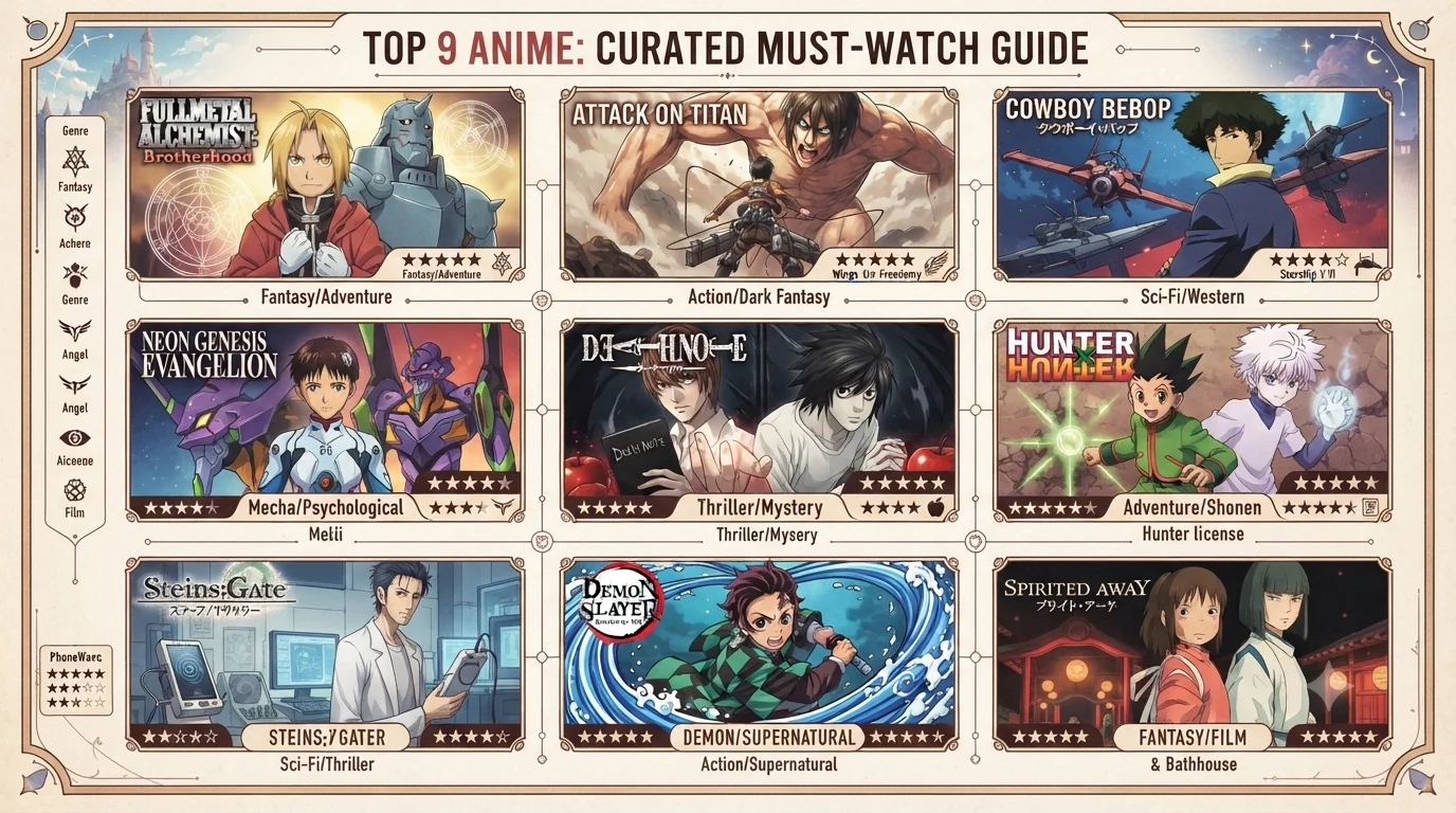 9 anime