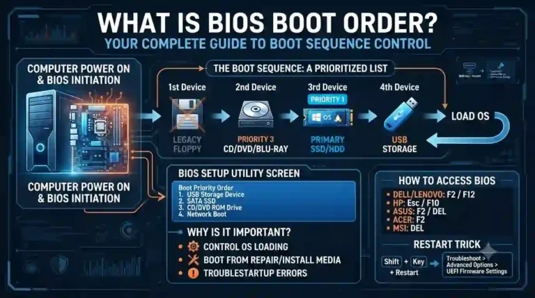 what is bios boot order