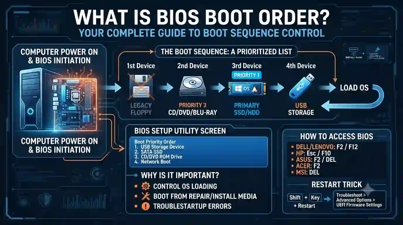 what is bios boot order