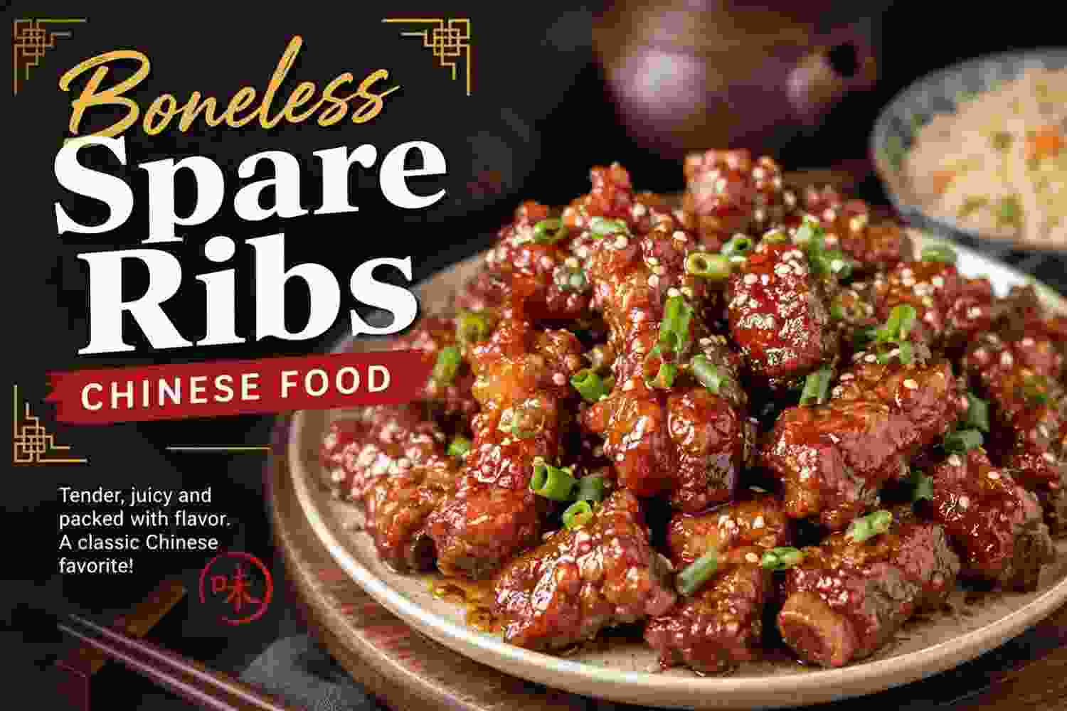 Boneless Spare Ribs Chinese Food