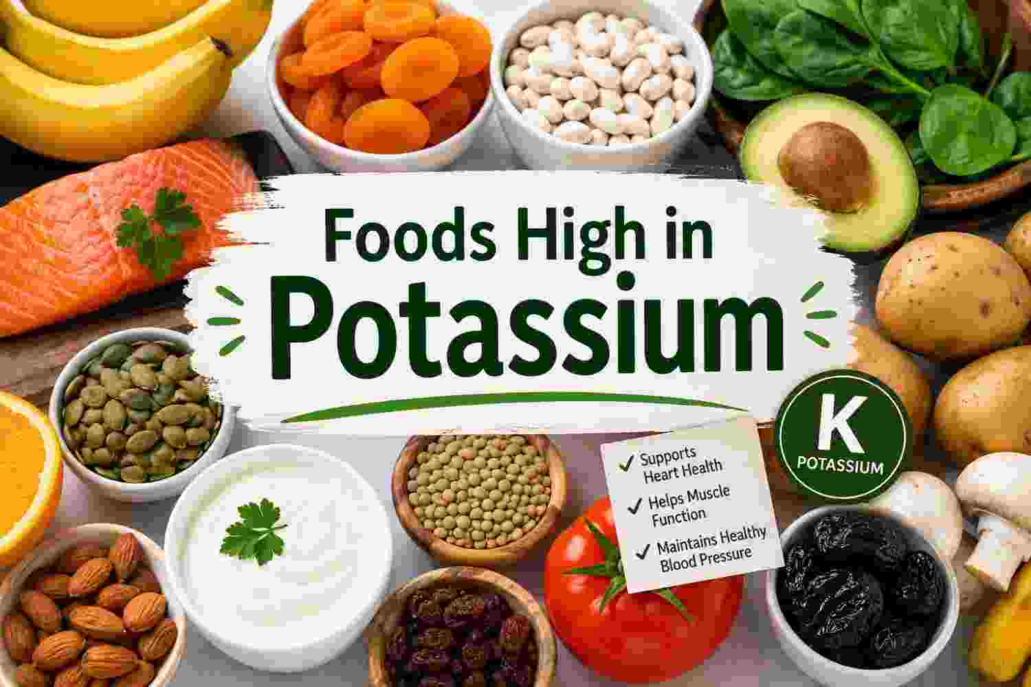 Foods High in Potassium