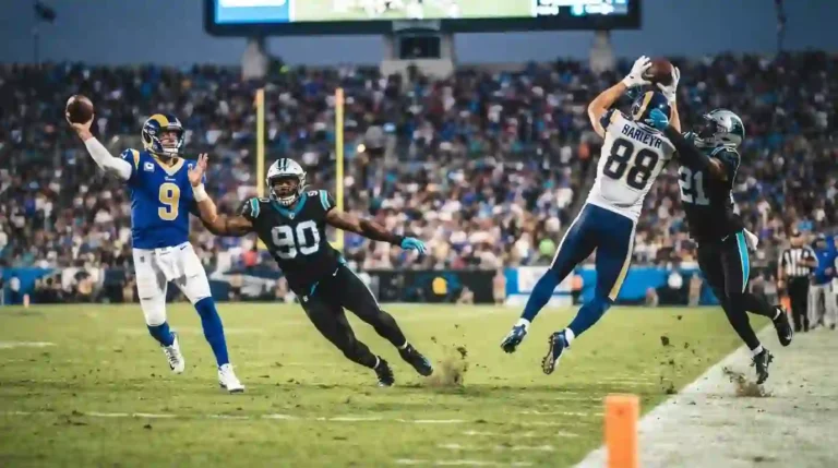 los angeles rams vs carolina panthers match player stats