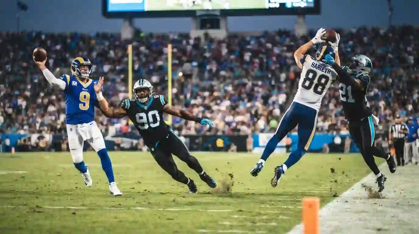 los angeles rams vs carolina panthers match player stats