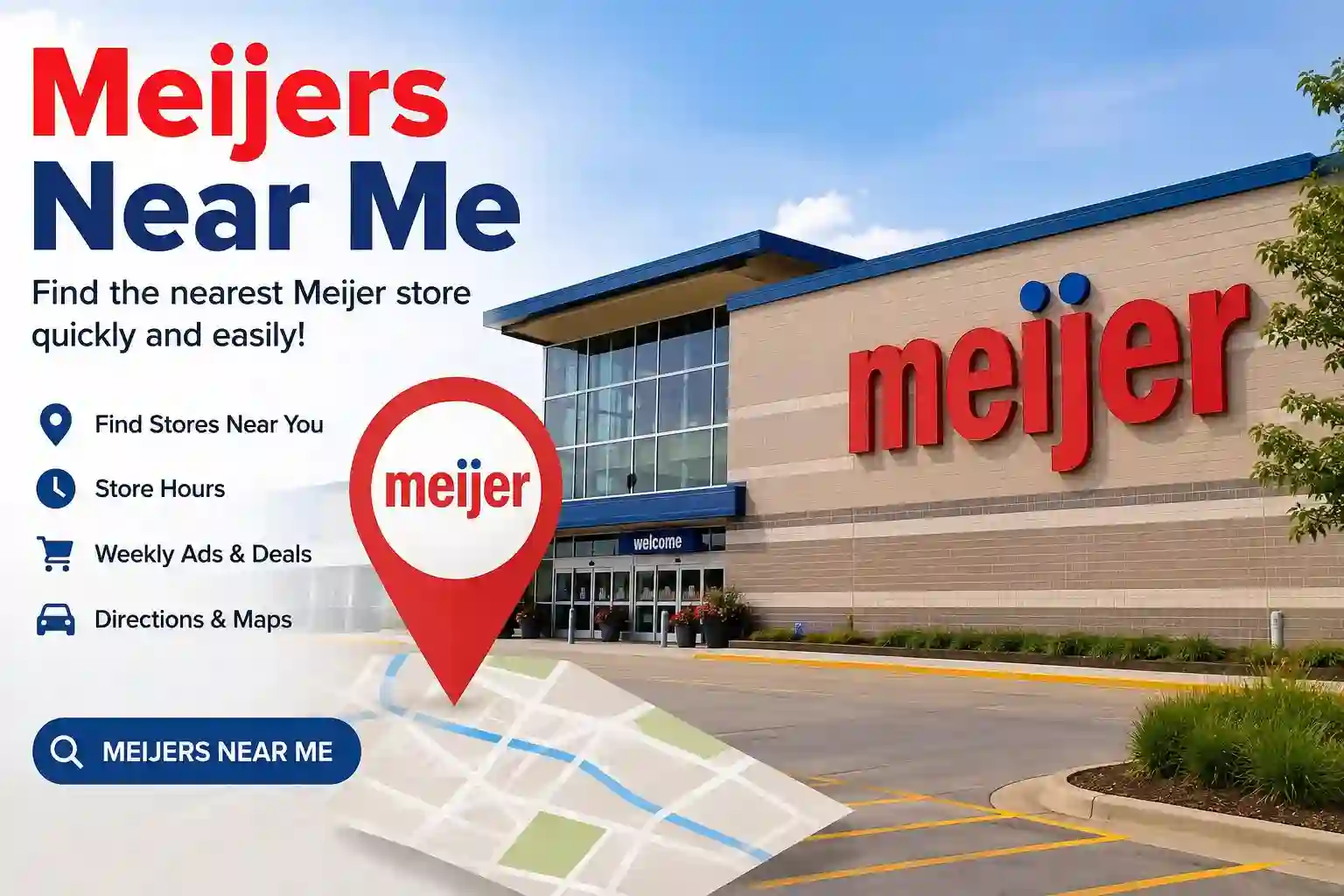 Meijer Near Me – Find Nearby Meijer Stores
